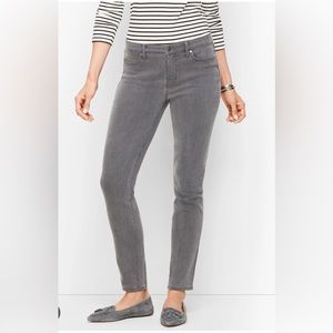 Talbots Flawless Slim Ankle Jeans Gray 16P